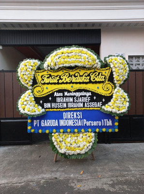 Papan Bunga Duka di Palaran