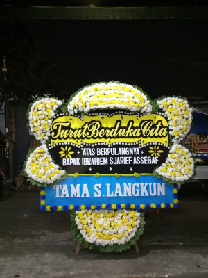 Papan Bunga Duka di Palaran