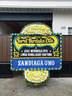 Papan Bunga Duka di Palaran